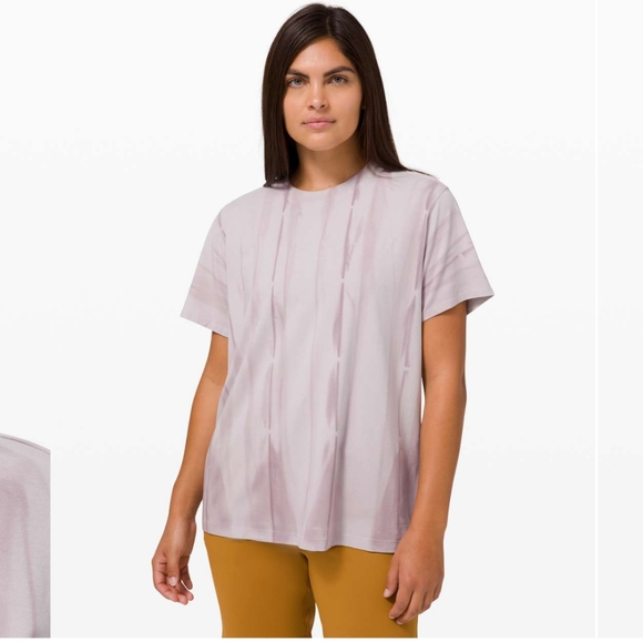 NWT Lululemon All Yours Tee *Spray - Picture 2 of 8